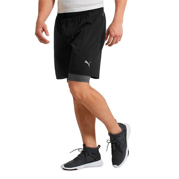 Running Men's IGNITE 2-in-1 Shorts, Puma Black, extralarge