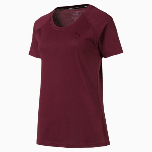 A.C.E Women's Raglan Tee, Vineyard Wine, extralarge