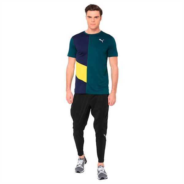IGNITE dryCELL Men's Running Performance Fit T-shirt, Ponderosa Pine-Peacoat, extralarge-IND