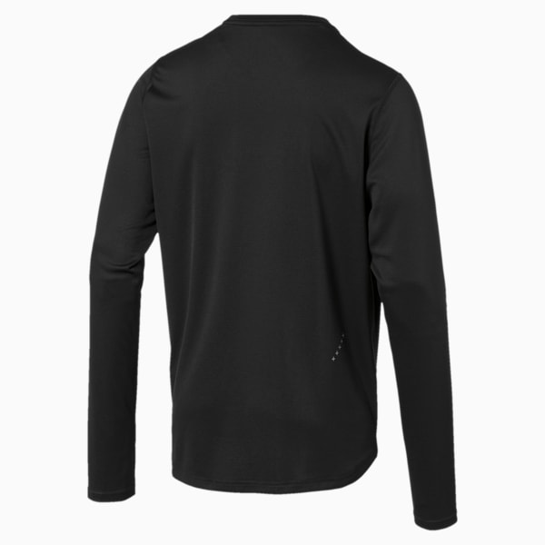 Ignite Men's Long Sleeve Tee, Puma Black, extralarge