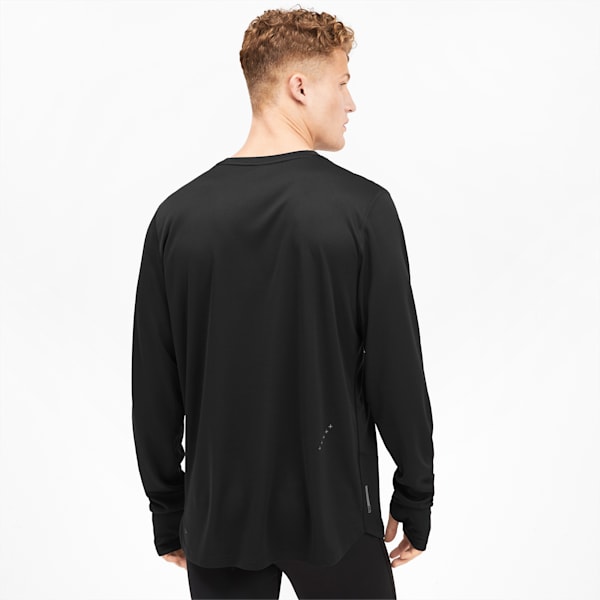 Ignite Men's Long Sleeve Tee, Puma Black, extralarge