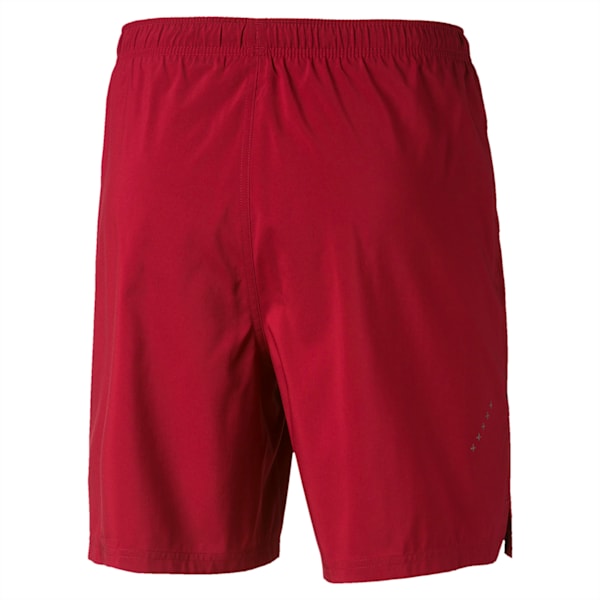 IGNITE Woven dryCELL Men's Training Shorts, Rhubarb-Puma Black, extralarge-IND