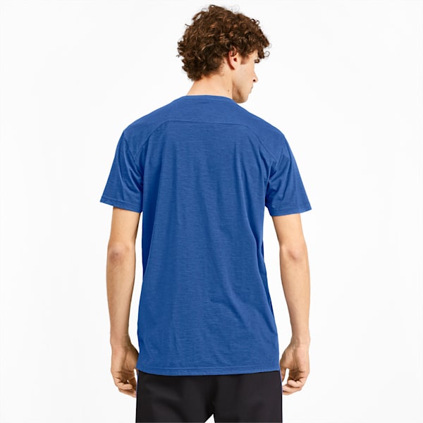 Energy Men's Tee, Galaxy Blue Heather, extralarge