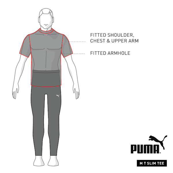 Energy evoKNIT Men's Training T-Shirt, Puma Black Heather