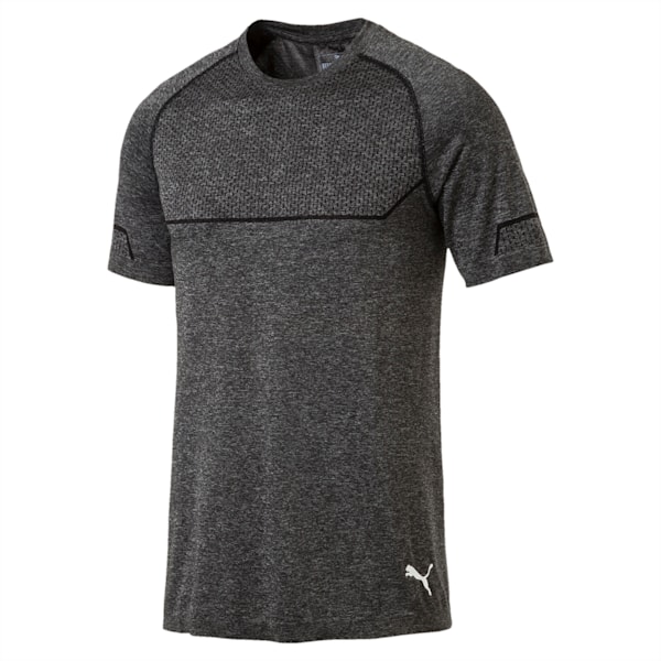 Energy evoKNIT Men's Training T-Shirt, Puma Black Heather