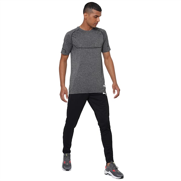 Energy evoKNIT Men's Training T-Shirt, Puma Black Heather, extralarge-IND