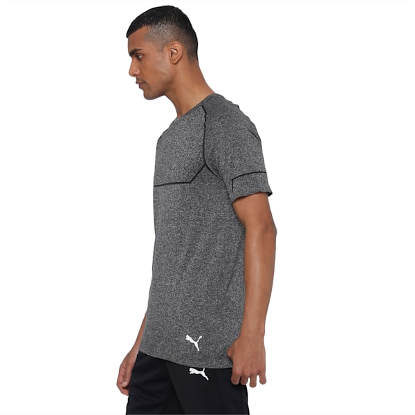 Energy evoKNIT Men's Training T-Shirt, Puma Black Heather