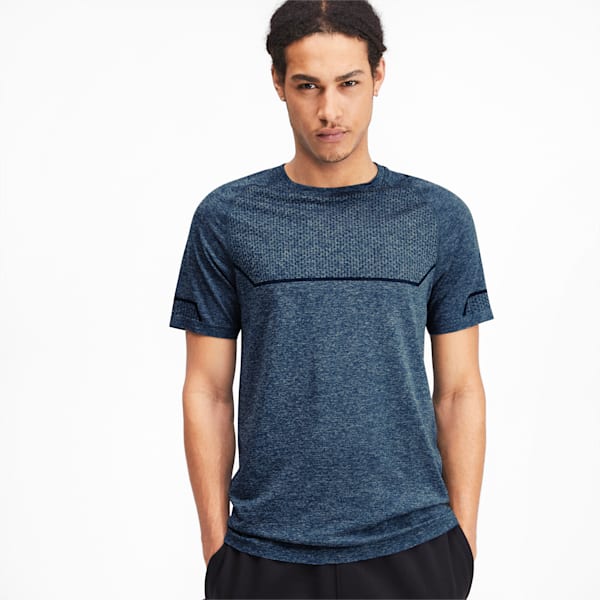 Energy Seamless Tee, Gibraltar Sea Heather, extralarge