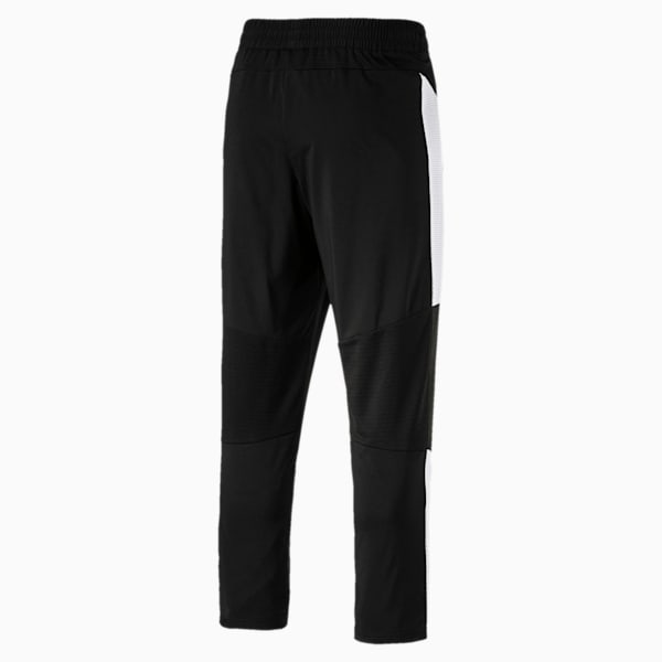 Energy Blaster Men's Woven Pants, Puma Black-Puma White, extralarge