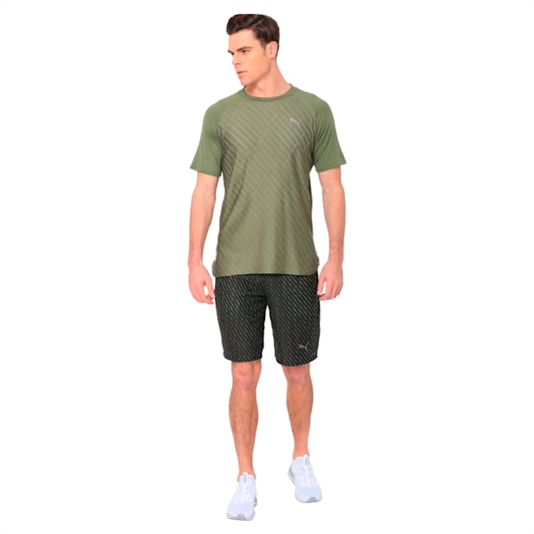 VENT Graphic Men's Training Tee, olivine-puma white, extralarge-IND