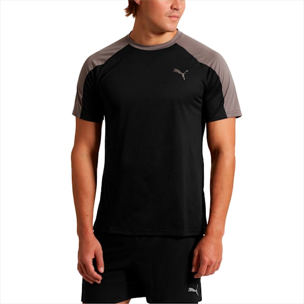 A.C.E. Block Men’s Tee, Puma Black-Charcoal Gray, extralarge