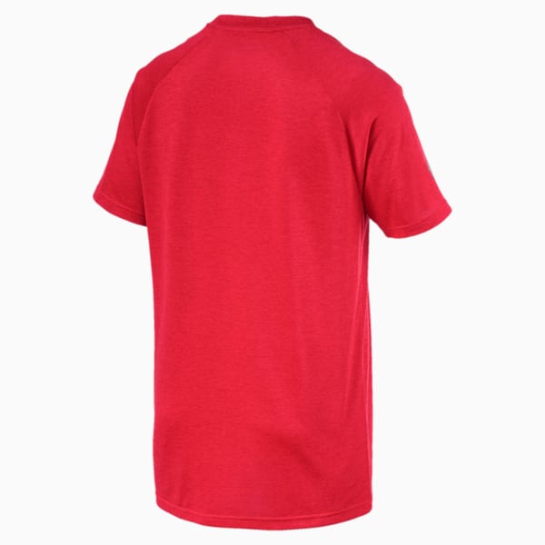 The Cat Men’s Heather Tee, High Risk Red Heather, extralarge