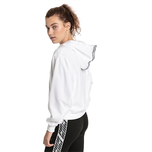 Feel It Cover Up Women’s Half Zip Hoodie, Puma White, extralarge