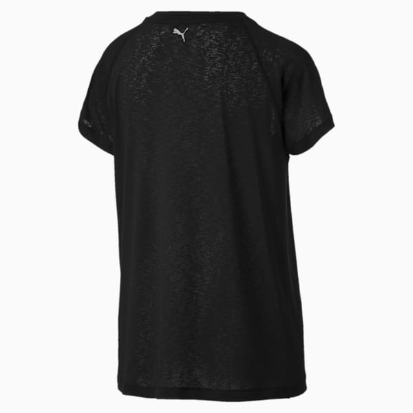 SpotLite Women's Performance Tee, Puma Black, extralarge