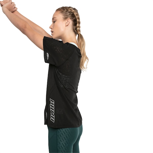 SpotLite Women's Performance Tee, Puma Black, extralarge