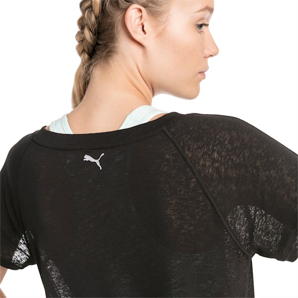 SpotLite Women's Performance Tee, Puma Black, extralarge