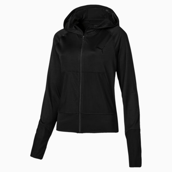 Knockout Women’s Jacket, Puma Black Heather, extralarge