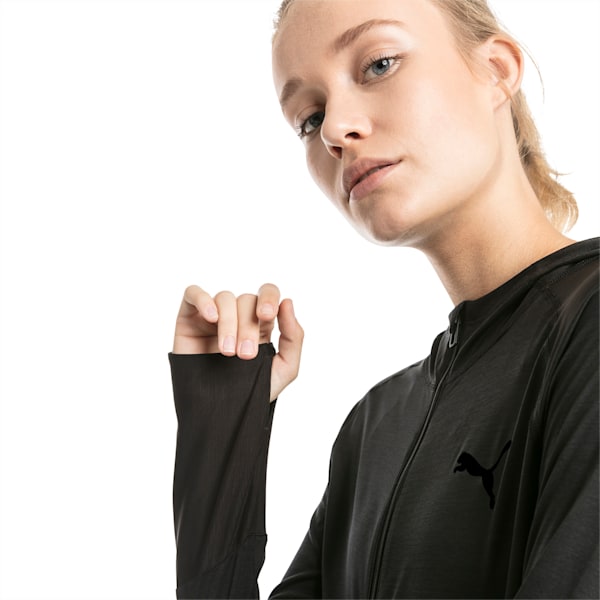 Knockout Women’s Jacket, Puma Black Heather, extralarge