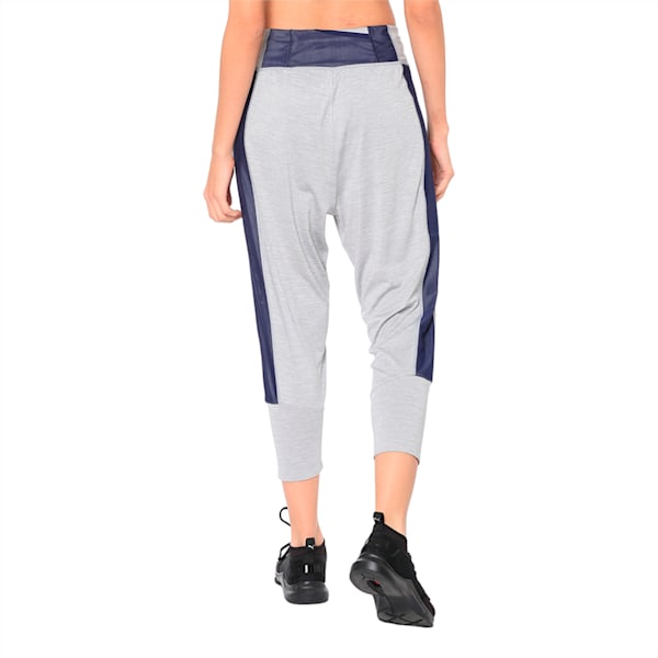 Knockout Woven Women's 3/4 Pants, Light Gray Heather, extralarge-IND