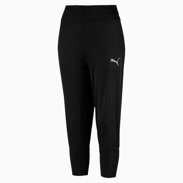 Knockout Women's 3/4 Pants, Puma Black Heather, extralarge