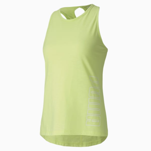 Twist It Women’s Logo Tank, Sunny Lime, extralarge
