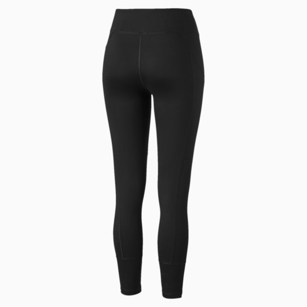 Yogini Logo Women's 7/8 Leggings, Puma Black, extralarge