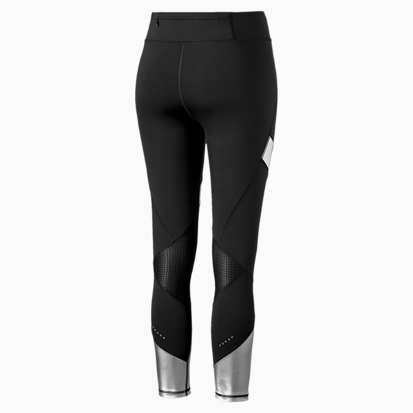 Elite Speed Women’s Leggings, Puma Black-Silver, extralarge