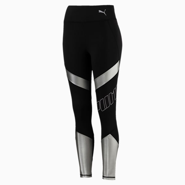 Elite Speed Women’s Leggings, Puma Black-Silver, extralarge