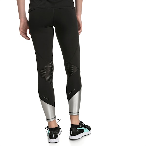 Elite Speed Women’s Leggings, Puma Black-Silver, extralarge