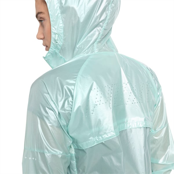 Last Lap Women’s Metallic Jacket, Fair Aqua-metallic, extralarge