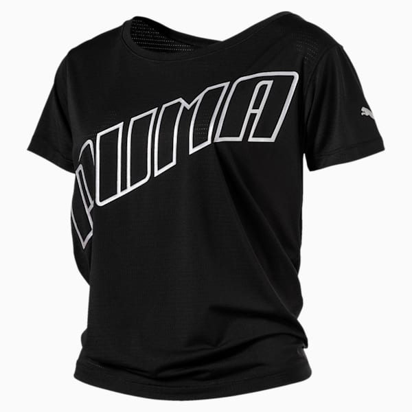 Ahead Slogan Tee, Puma Black, extralarge