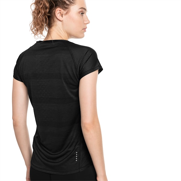 Thermo- R+ Women’s Performance Tee, Puma Black Heather, extralarge