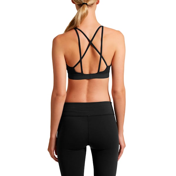 Strappy Bra L, Puma Black, extralarge