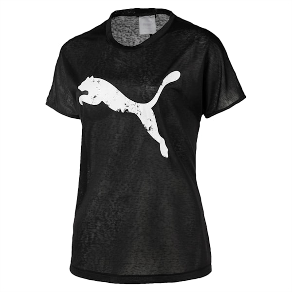 A.C.E. Women's Crew T-Shirt, Puma Black, extralarge-IND