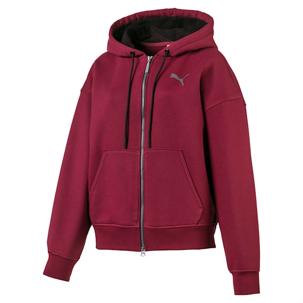 SG x PUMA Full Zip Hoodie, Cordovan, extralarge