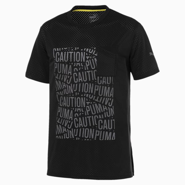 コーション SS グラフィック Tシャツ, Puma Black, extralarge