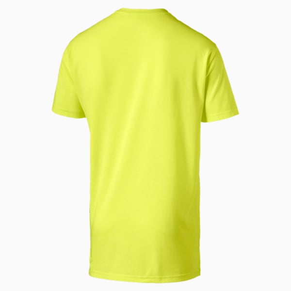 Retro Statement Tee, Fizzy Yellow-Puma Black, extralarge-IND