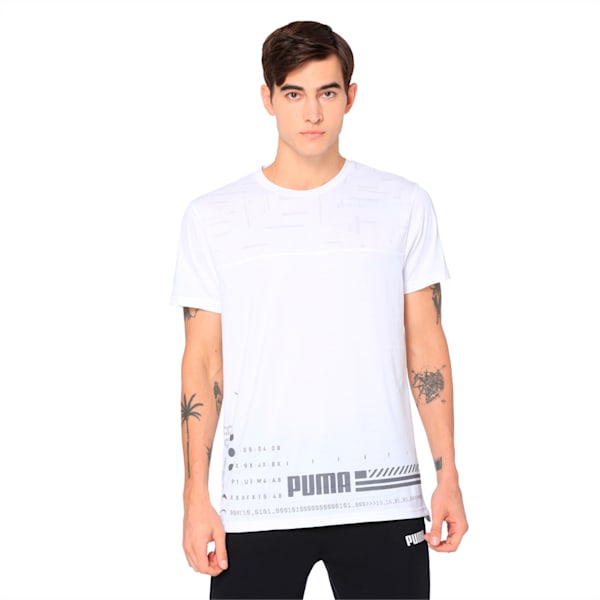 N.R.G. Triblend Men's Training T-shirt, Puma White, extralarge-IND