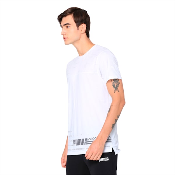 N.R.G. Triblend Men's Training T-shirt, Puma White, extralarge-IND