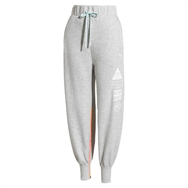 SG x PUMA Track Pants, Light Gray Heather, extralarge