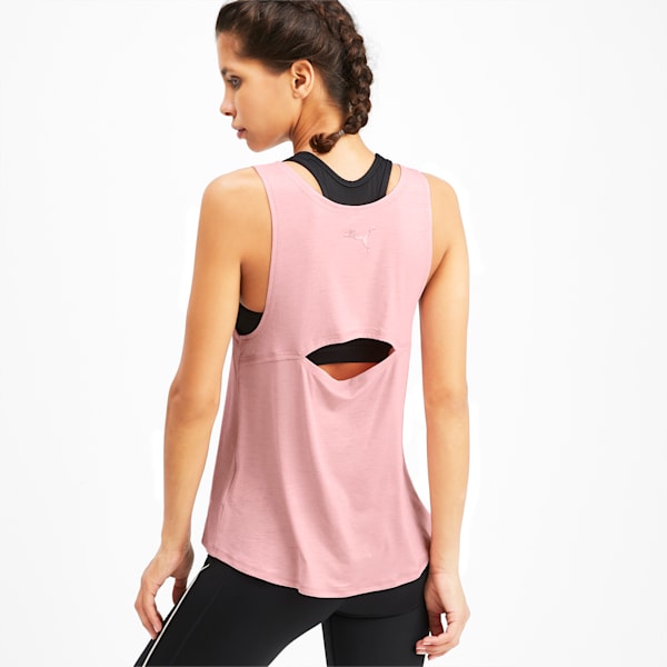 SHIFT Knitted Women's Training Tank Top, Bridal Rose, extralarge-IND