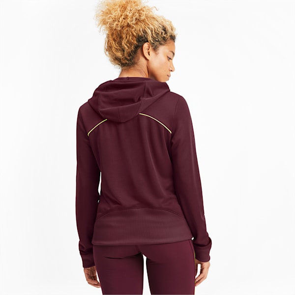 SHIFT Women's Training Hoodie, Vineyard Wine, extralarge-IND