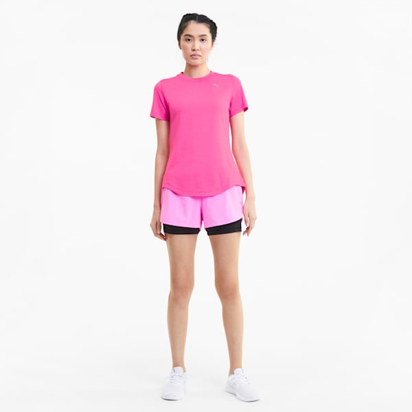 IGNITE dryCELL Women's Heather T-Shirt, Luminous Pink Heather, extralarge-IND