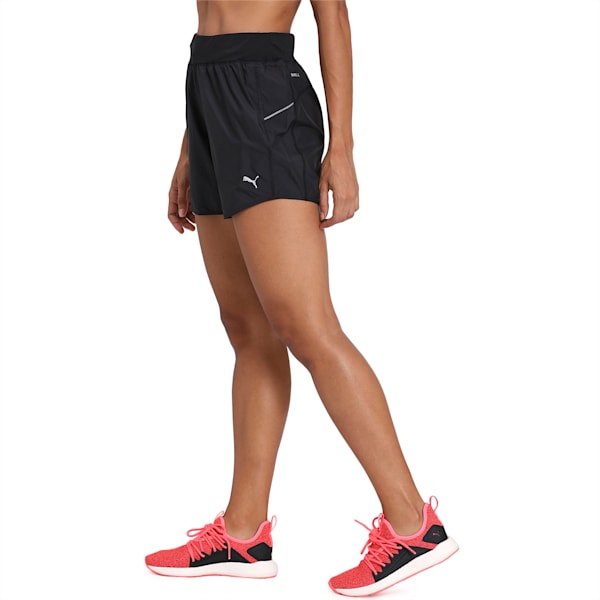 IGNITE windCELL Reflective Tec Women's Running Shorts, Puma Black