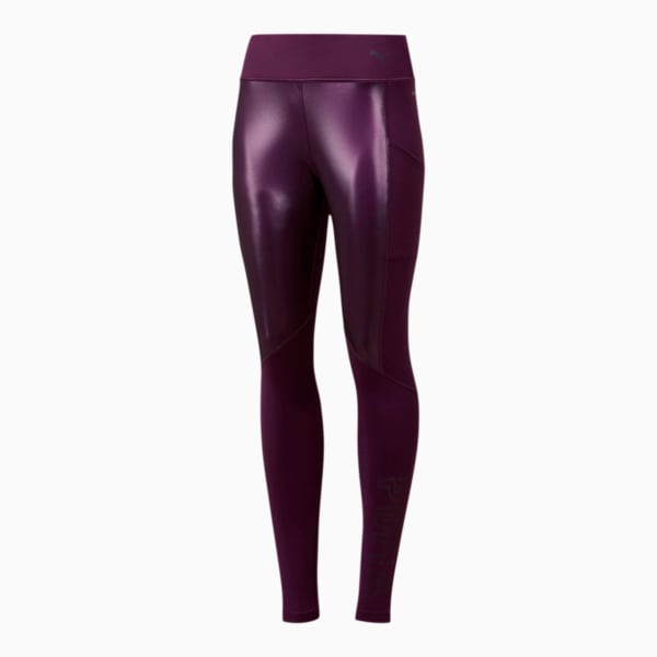 Get Fast Women's Winter Leggings, Plum Purple, extralarge