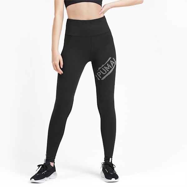 Studio Yogini Lux Women's Leggings, Puma Black, extralarge