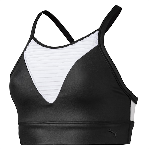 Shapeshifter Women's Mid Impact Bra, Puma Black, extralarge