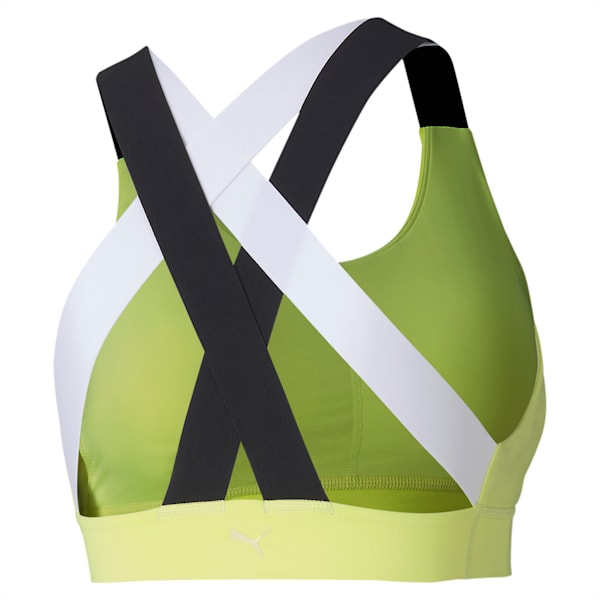 Feel It Women's Mid Impact Training Bra, Sunny Lime, extralarge-IND