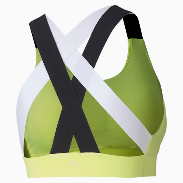 Feel It Women's Mid Impact Bra, Sunny Lime, extralarge