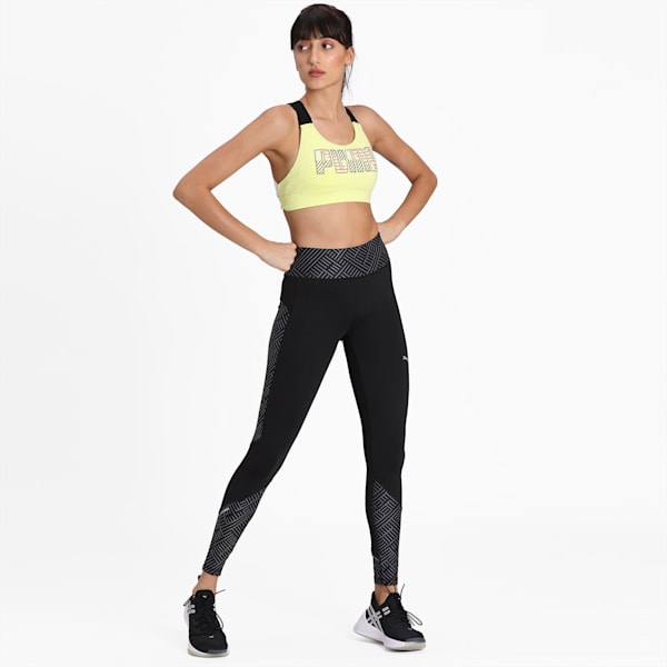 Feel It Women's Mid Impact Training Bra, Sunny Lime, extralarge-IND
